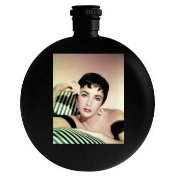 Elizabeth Taylor Round Flask