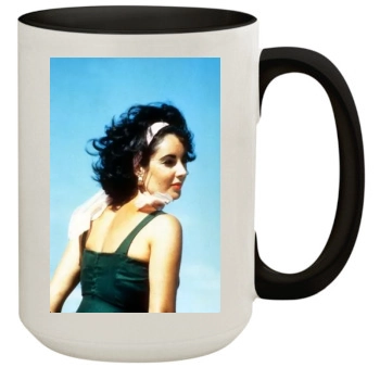 Elizabeth Taylor 15oz Colored Inner & Handle Mug