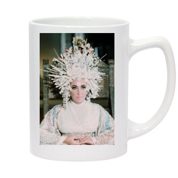 Elizabeth Taylor 14oz White Statesman Mug