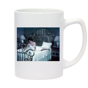 Elizabeth Taylor 14oz White Statesman Mug