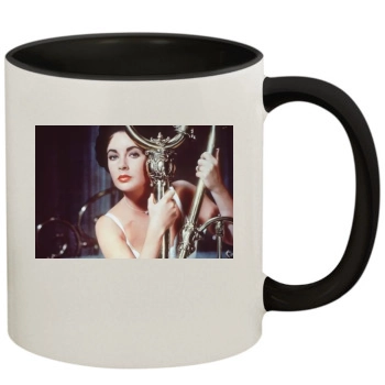 Elizabeth Taylor 11oz Colored Inner & Handle Mug