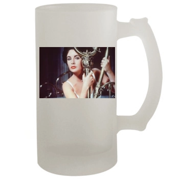 Elizabeth Taylor 16oz Frosted Beer Stein