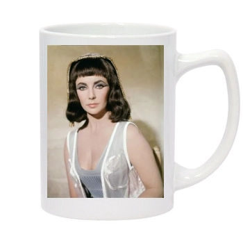 Elizabeth Taylor 14oz White Statesman Mug