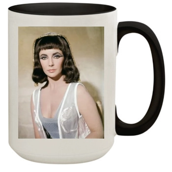 Elizabeth Taylor 15oz Colored Inner & Handle Mug