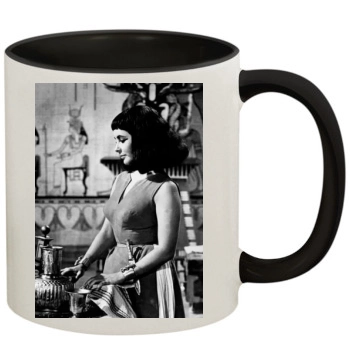 Elizabeth Taylor 11oz Colored Inner & Handle Mug