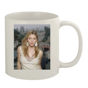 Jessica Biel 11oz White Mug