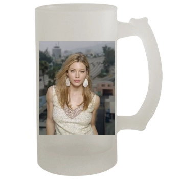 Jessica Biel 16oz Frosted Beer Stein