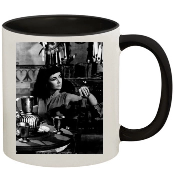 Elizabeth Taylor 11oz Colored Inner & Handle Mug