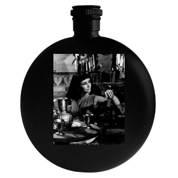 Elizabeth Taylor Round Flask