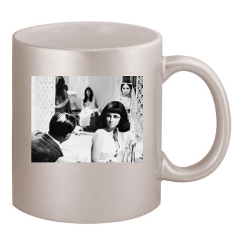 Elizabeth Taylor 11oz Metallic Silver Mug