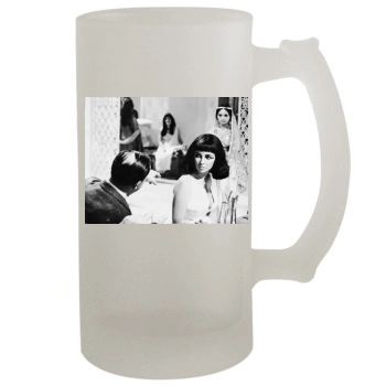 Elizabeth Taylor 16oz Frosted Beer Stein