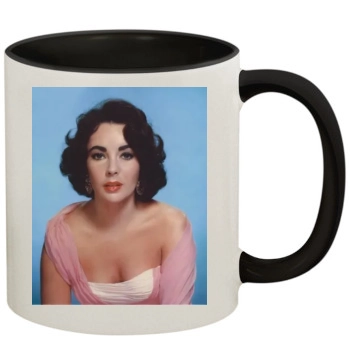 Elizabeth Taylor 11oz Colored Inner & Handle Mug