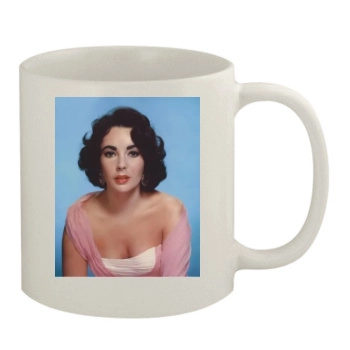 Elizabeth Taylor 11oz White Mug