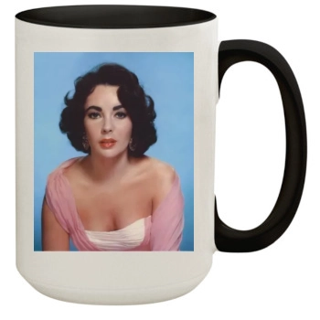 Elizabeth Taylor 15oz Colored Inner & Handle Mug