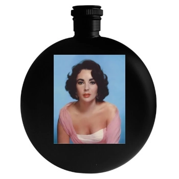 Elizabeth Taylor Round Flask