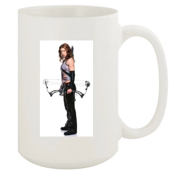 Jessica Biel 15oz White Mug