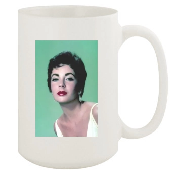 Elizabeth Taylor 15oz White Mug