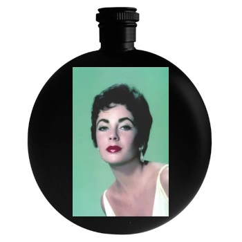 Elizabeth Taylor Round Flask