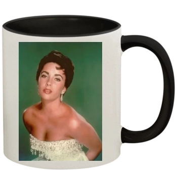 Elizabeth Taylor 11oz Colored Inner & Handle Mug