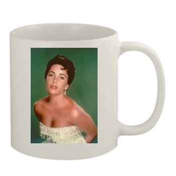 Elizabeth Taylor 11oz White Mug