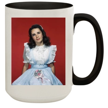 Elizabeth Taylor 15oz Colored Inner & Handle Mug