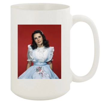 Elizabeth Taylor 15oz White Mug