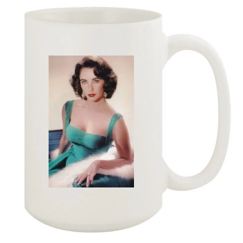 Elizabeth Taylor 15oz White Mug