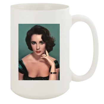 Elizabeth Taylor 15oz White Mug