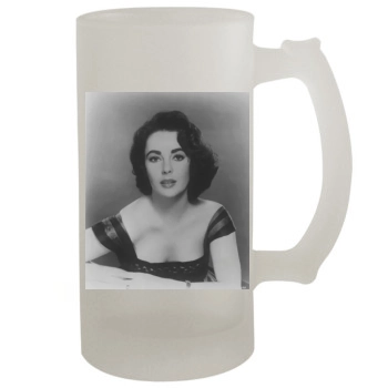 Elizabeth Taylor 16oz Frosted Beer Stein