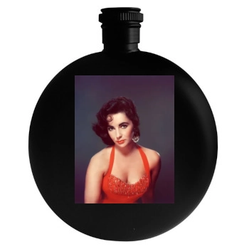 Elizabeth Taylor Round Flask