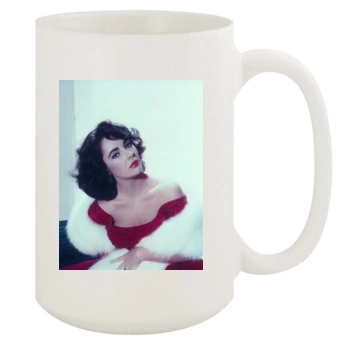 Elizabeth Taylor 15oz White Mug