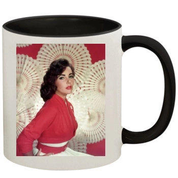 Elizabeth Taylor 11oz Colored Inner & Handle Mug