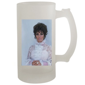 Elizabeth Taylor 16oz Frosted Beer Stein