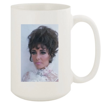 Elizabeth Taylor 15oz White Mug