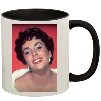 Elizabeth Taylor 11oz Colored Inner & Handle Mug