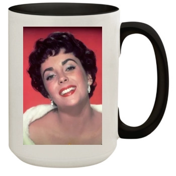 Elizabeth Taylor 15oz Colored Inner & Handle Mug