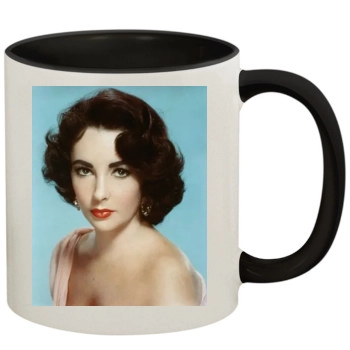 Elizabeth Taylor 11oz Colored Inner & Handle Mug