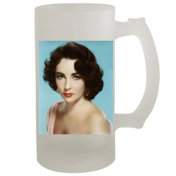 Elizabeth Taylor 16oz Frosted Beer Stein