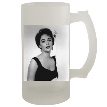 Elizabeth Taylor 16oz Frosted Beer Stein