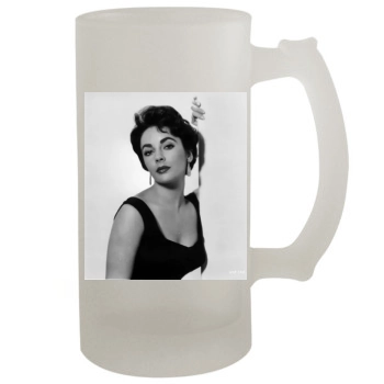 Elizabeth Taylor 16oz Frosted Beer Stein