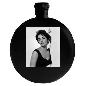 Elizabeth Taylor Round Flask