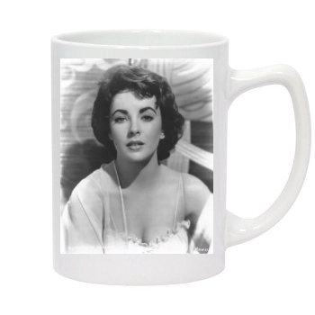 Elizabeth Taylor 14oz White Statesman Mug