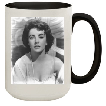 Elizabeth Taylor 15oz Colored Inner & Handle Mug