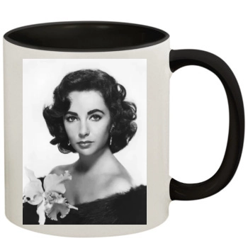 Elizabeth Taylor 11oz Colored Inner & Handle Mug