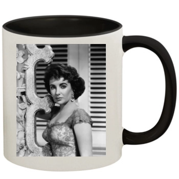 Elizabeth Taylor 11oz Colored Inner & Handle Mug