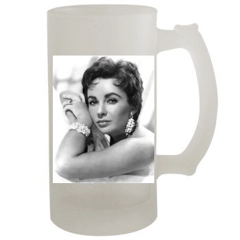 Elizabeth Taylor 16oz Frosted Beer Stein