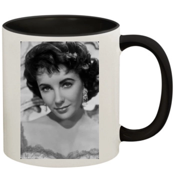 Elizabeth Taylor 11oz Colored Inner & Handle Mug