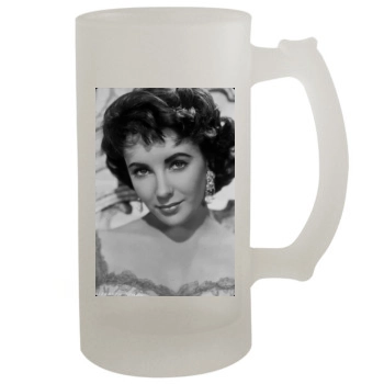 Elizabeth Taylor 16oz Frosted Beer Stein