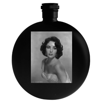 Elizabeth Taylor Round Flask