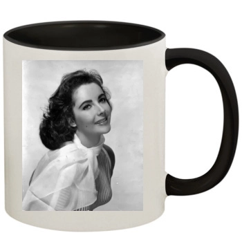 Elizabeth Taylor 11oz Colored Inner & Handle Mug